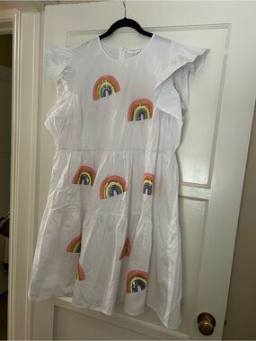 Chic Soul rainbow dress, 3X
